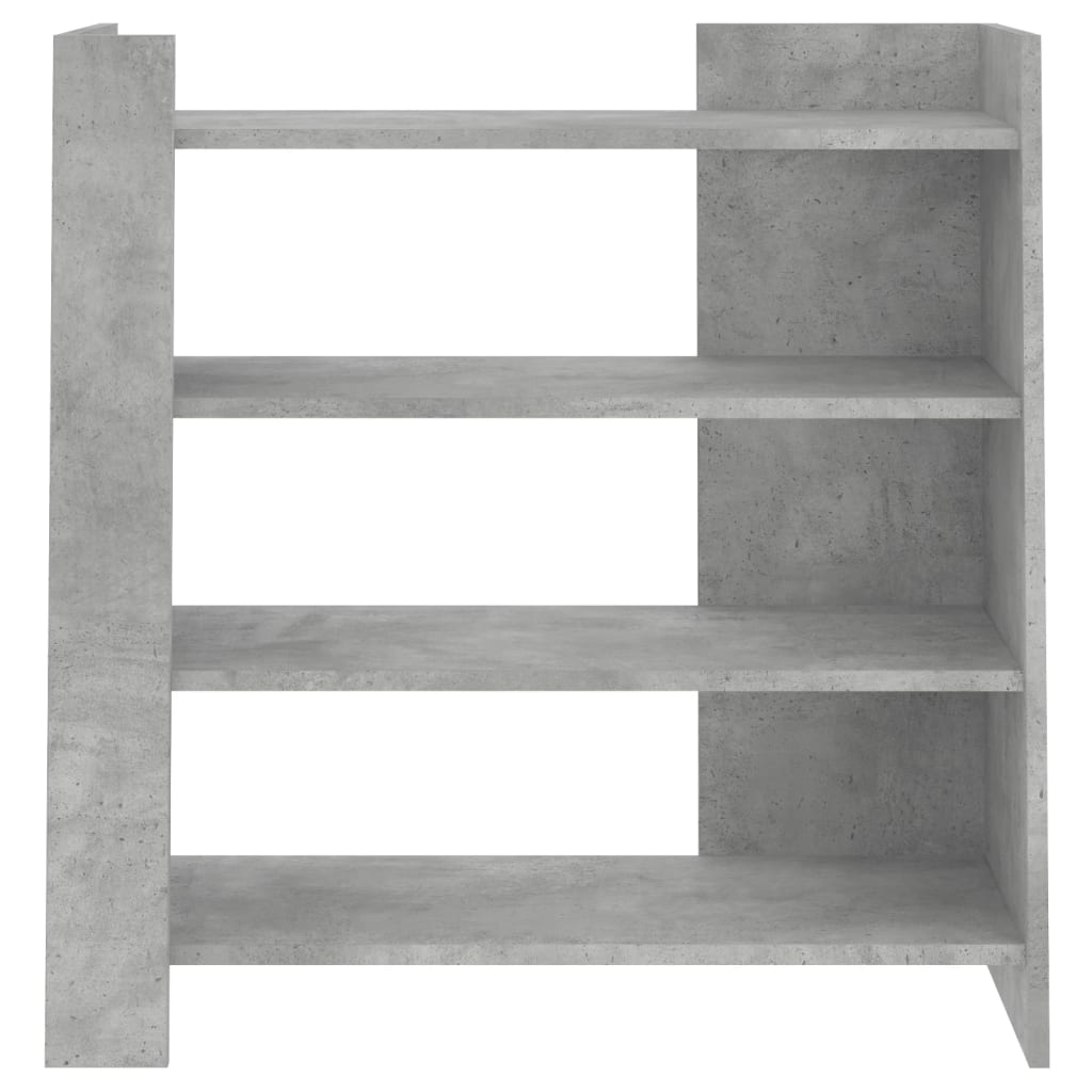 vidaXL Szafka, szarość betonu, 73,5x35x75 cm, materiał drewnopochodny