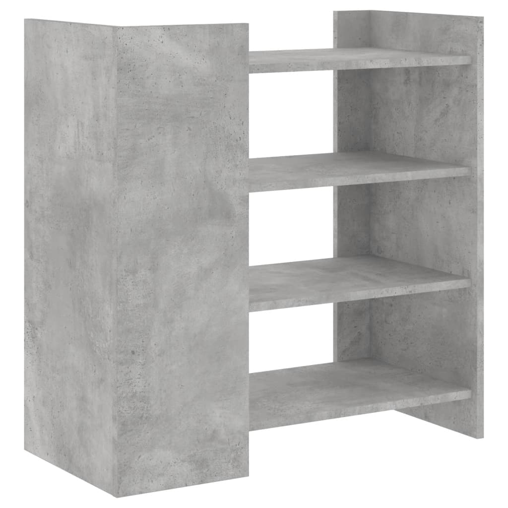 vidaXL Szafka, szarość betonu, 73,5x35x75 cm, materiał drewnopochodny