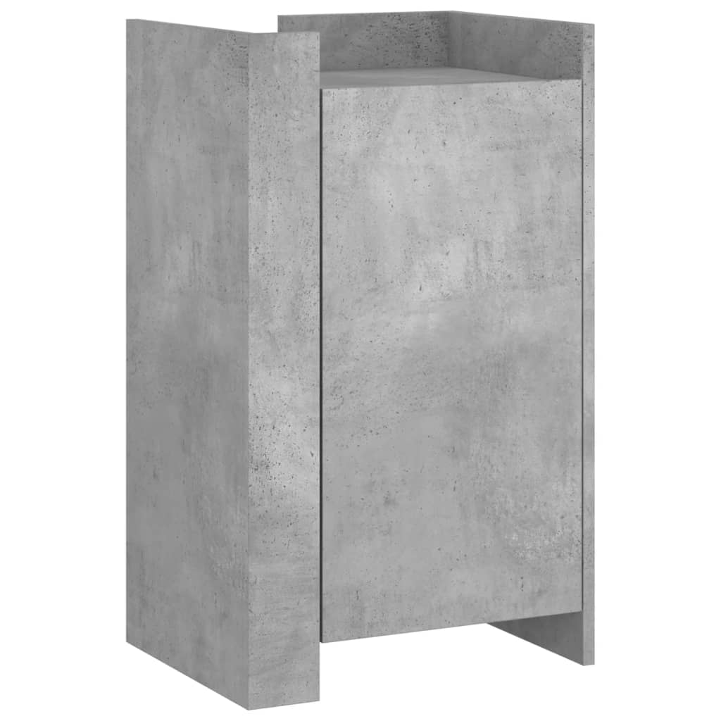 vidaXL Szafka, szarość betonu, 45x35x75 cm, materiał drewnopochodny