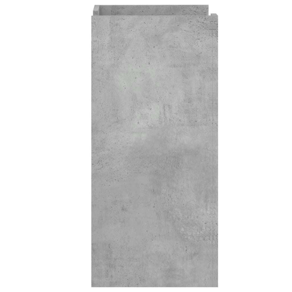 vidaXL Szafka, szarość betonu, 45x35x75 cm, materiał drewnopochodny
