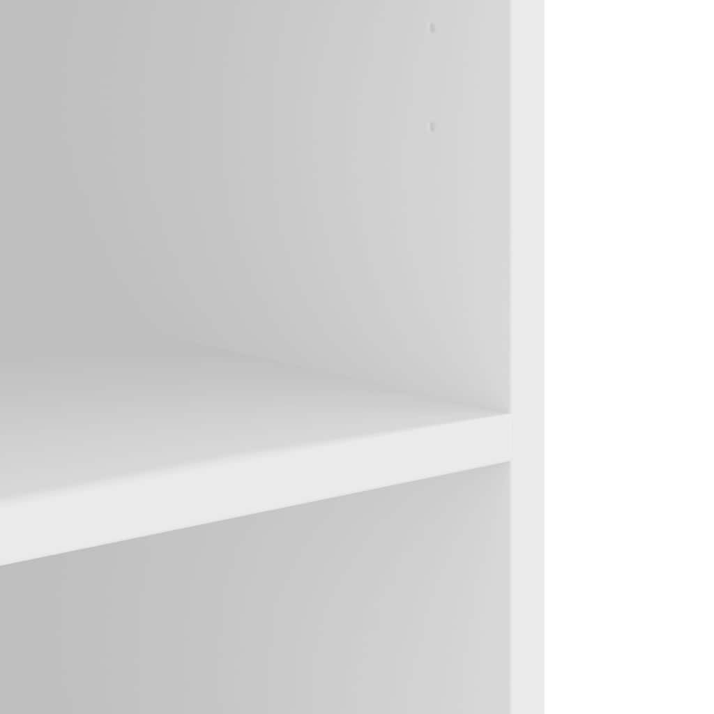 vidaXL Szafka wisząca, biała, 75x35x60 cm, materiał drewnopochodny