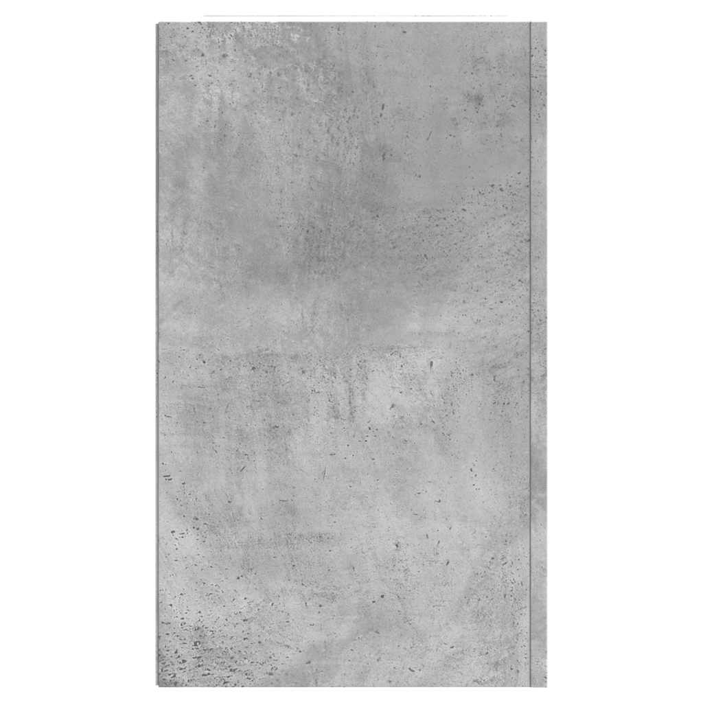 vidaXL Szafka wisząca, szarość betonu, 75x35x60 cm