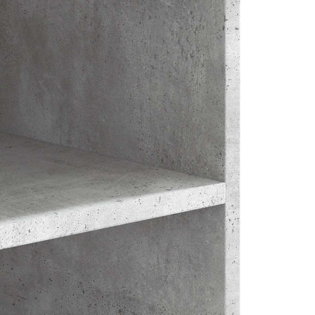 vidaXL Szafka wisząca, szarość betonu, 75x35x60 cm