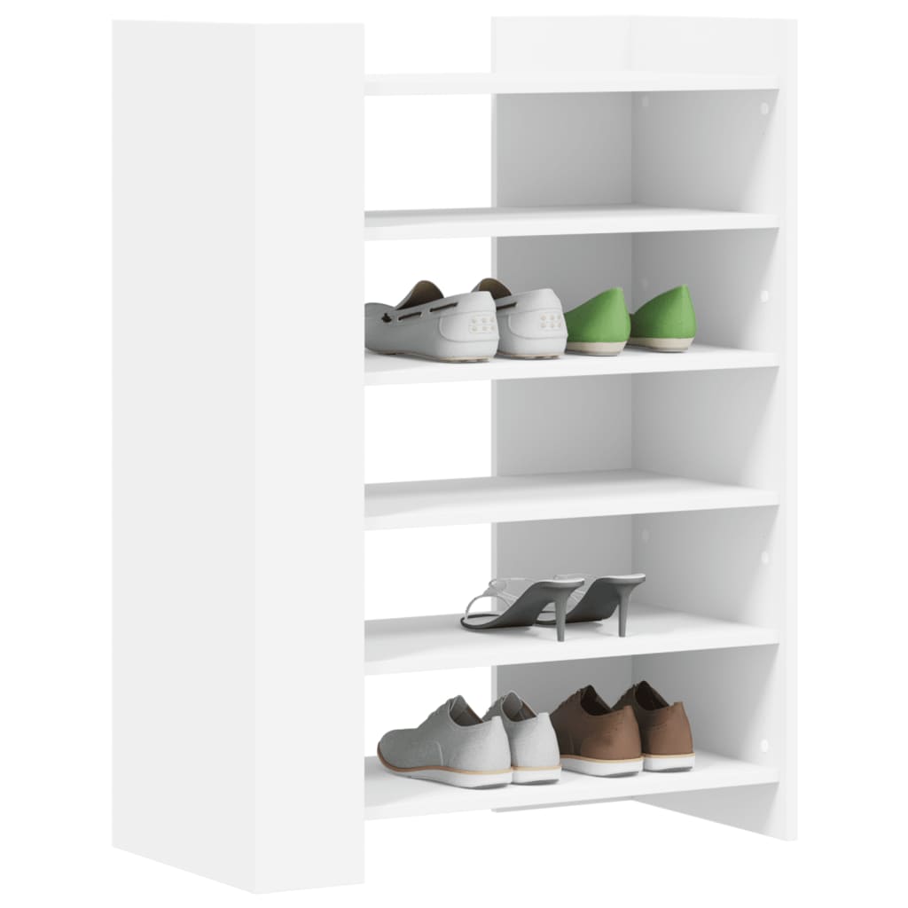 vidaXL Szafka na buty, biała, 74,5x37,5x100 cm