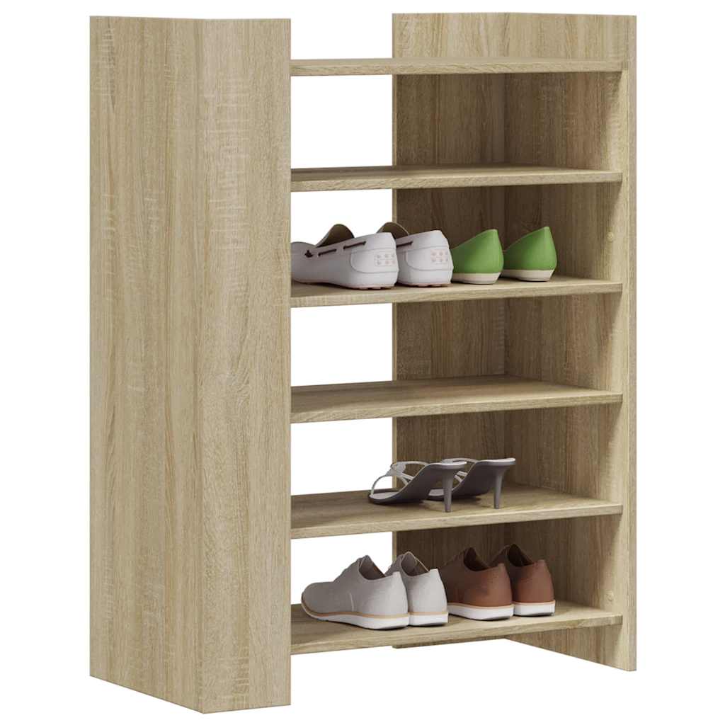 vidaXL Szafka na buty, dąb sonoma, 74,5x37,5x100 cm