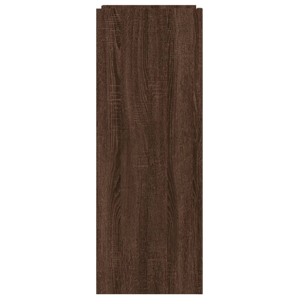 vidaXL Szafka na buty, brązowy dąb, 74,5x37,5x100 cm