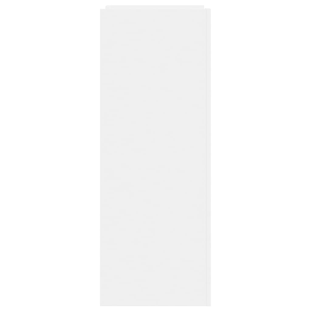 vidaXL Szafka na buty, biała, 52x37,5x100 cm, materiał drewnopochodny