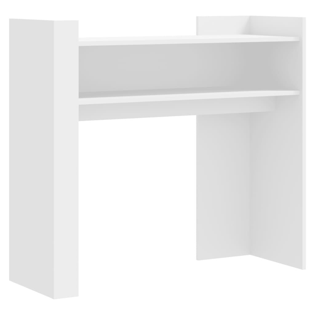 vidaXL Stolik konsolowy, biały, 100x35x90 cm, materiał drewnopochodny