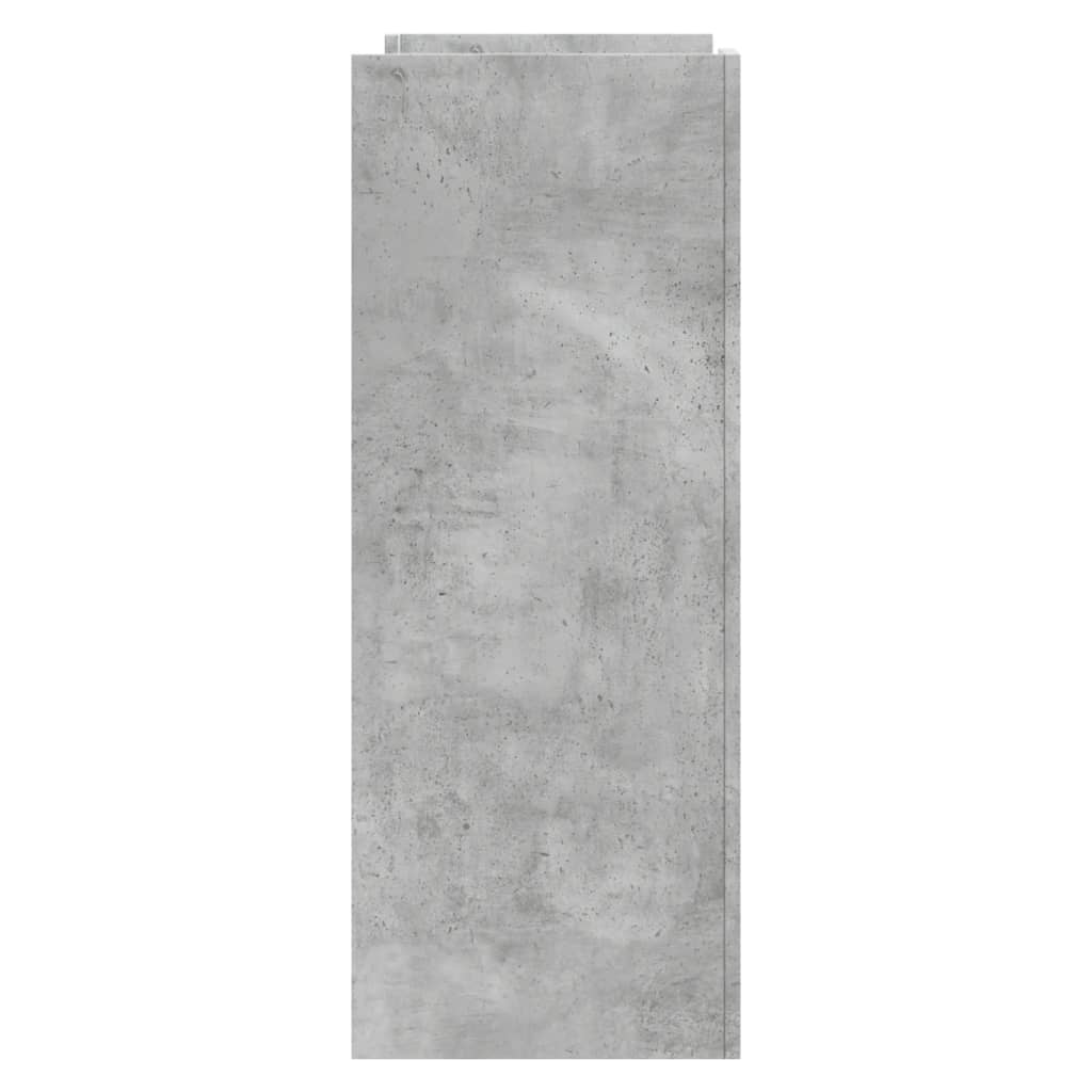 vidaXL Stolik konsolowy, szarość betonu, 100x35x90 cm