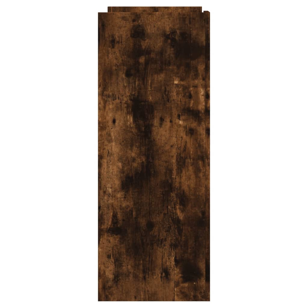 vidaXL Stolik konsolowy, przydymiony dąb, 100x35x90 cm