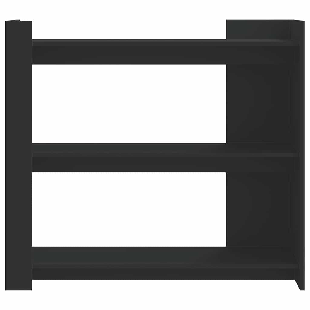 vidaXL Stolik konsolowy, czarny, 100x35x90 cm, materiał drewnopochodny