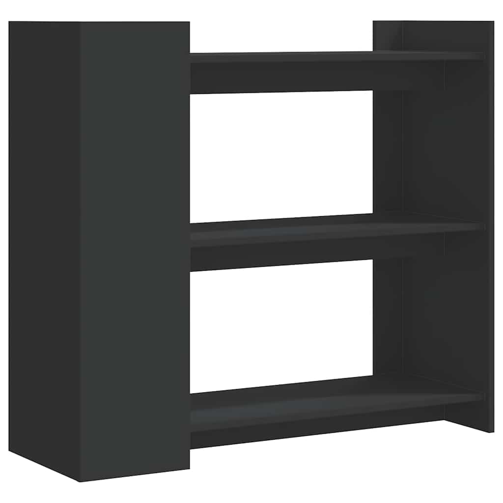 vidaXL Stolik konsolowy, czarny, 100x35x90 cm, materiał drewnopochodny