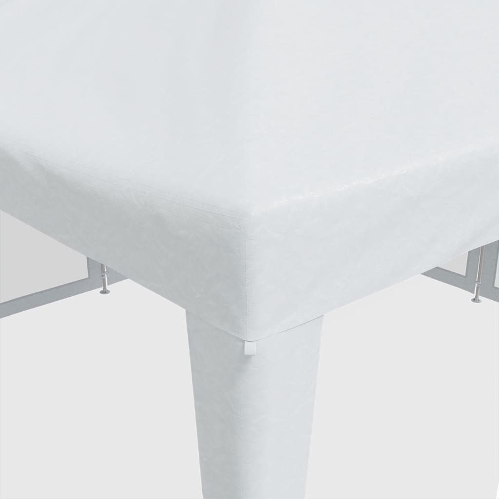 vidaXL Namiot imprezowy z 8 ścianami z siatki, biały, 4x4 m, HDPE