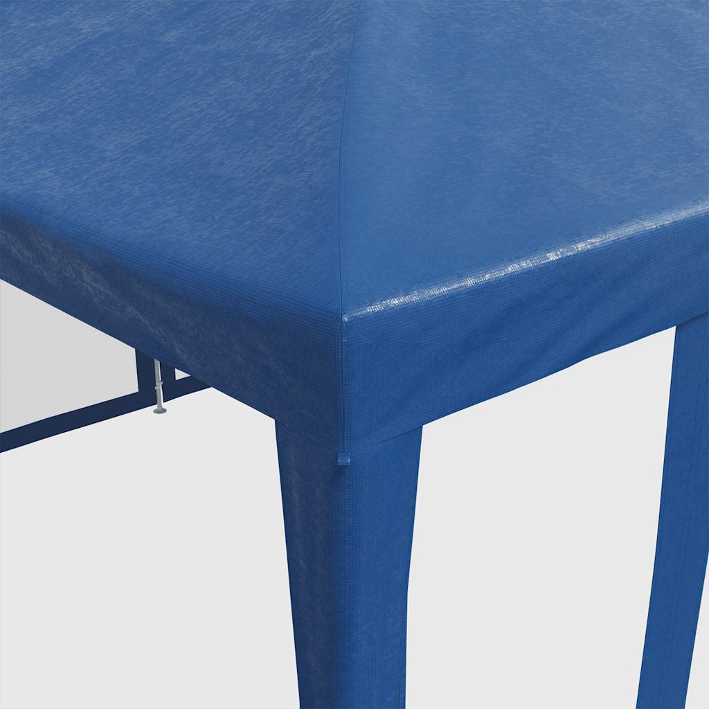 vidaXL Namiot imprezowy z 10 ścianami z siatki, niebieski, 6x4 m, HDPE