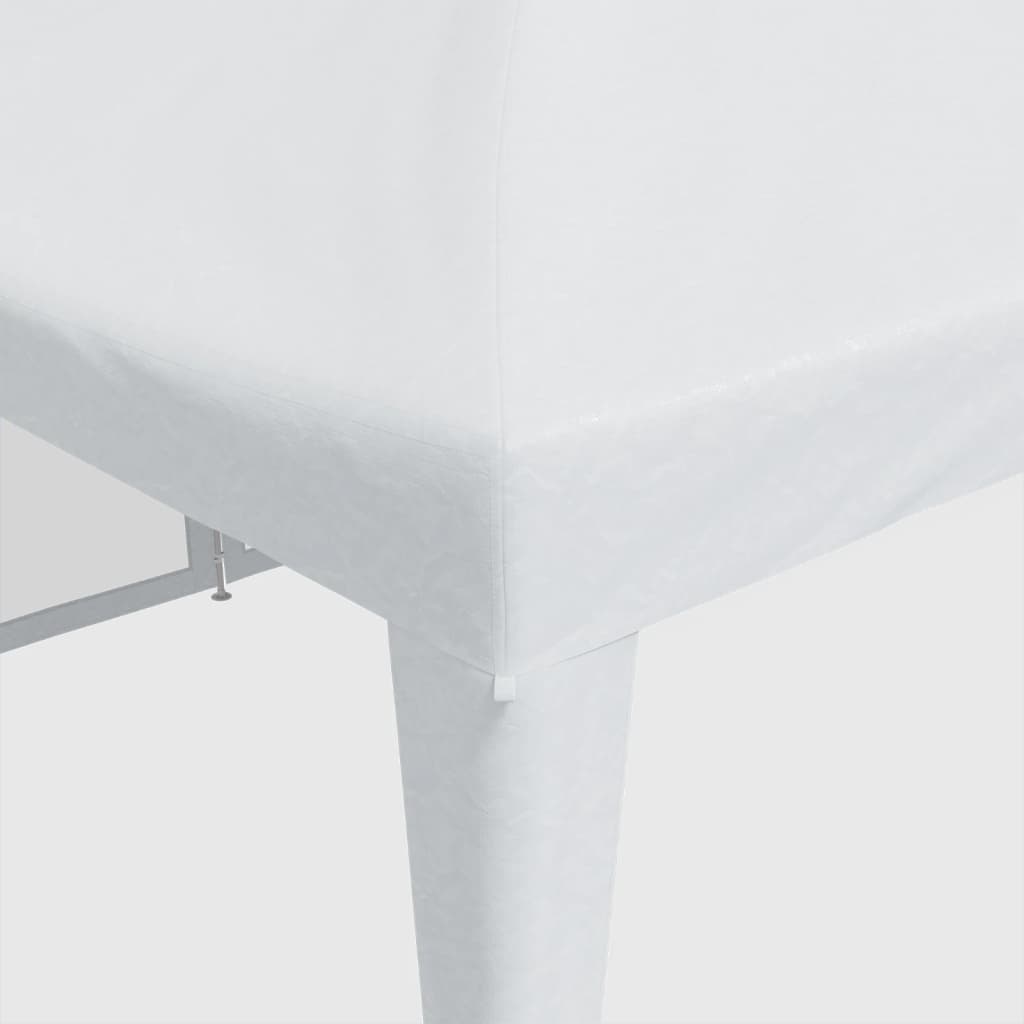vidaXL Namiot imprezowy z 12 ścianami z siatki, biały, 8x4 m, HDPE