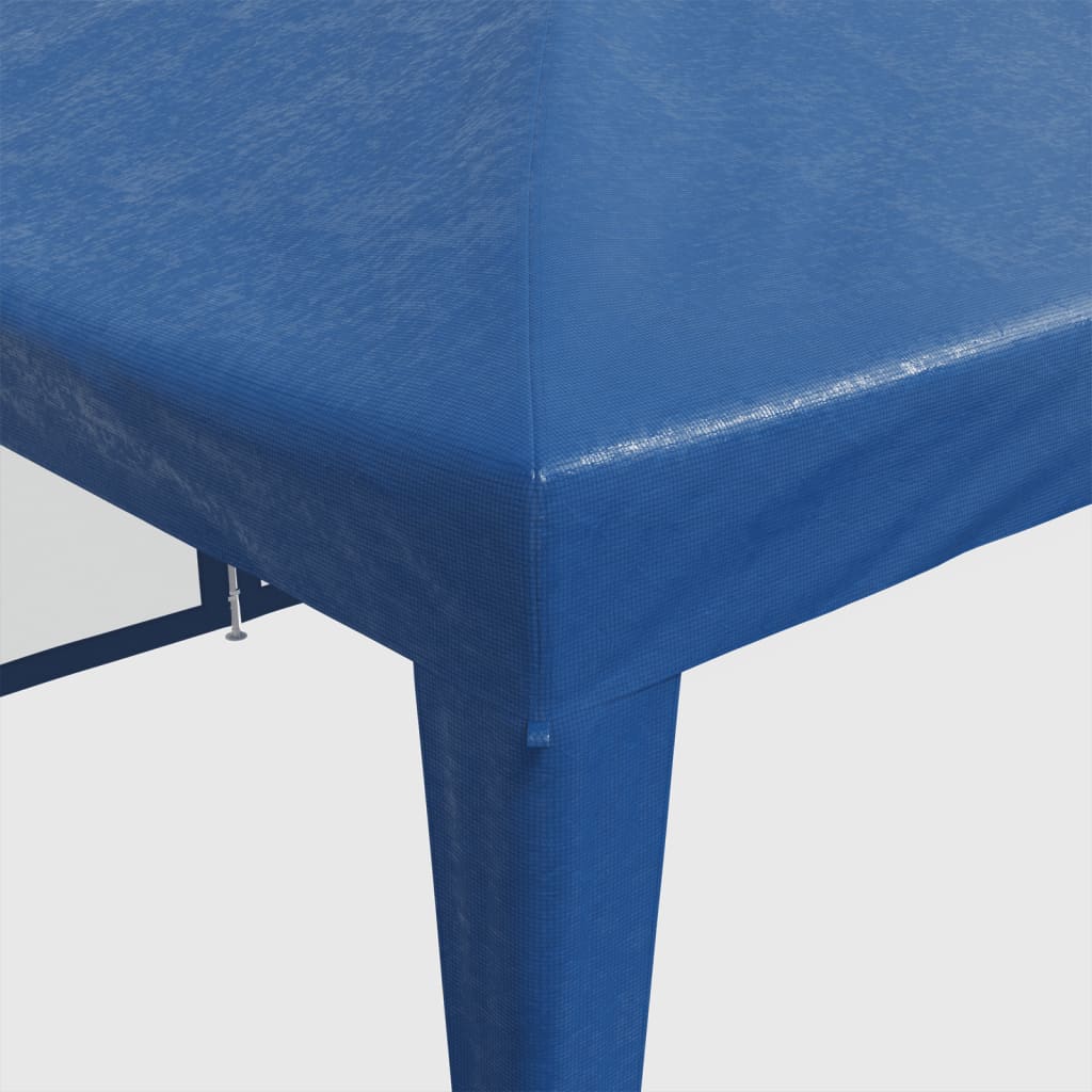 vidaXL Namiot imprezowy z 12 ścianami z siatki, niebieski, 8x4 m, HDPE