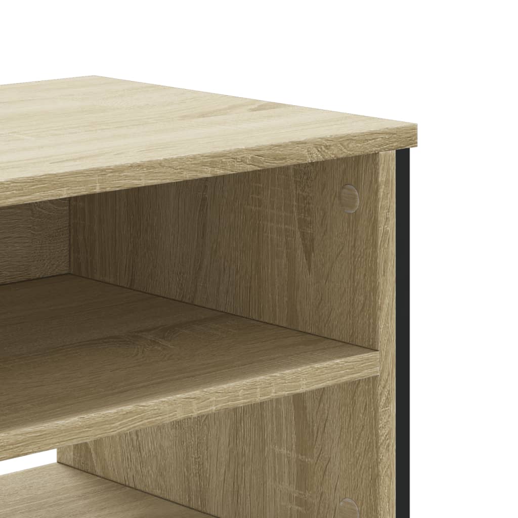 vidaXL Szafka pod TV, dąb sonoma, 180x34x41 cm materiał drewnopochodny
