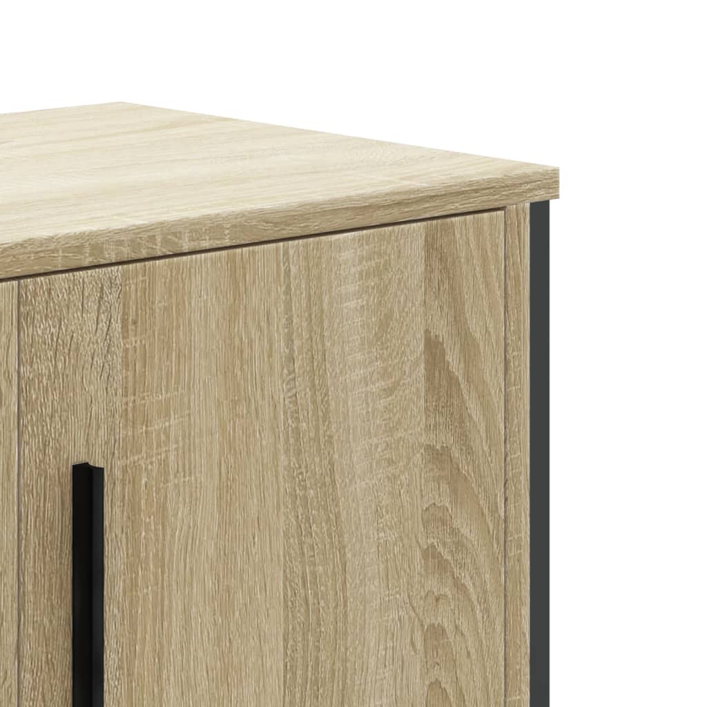 vidaXL Szafka pod TV, dąb sonoma, 180x34x41 cm materiał drewnopochodny
