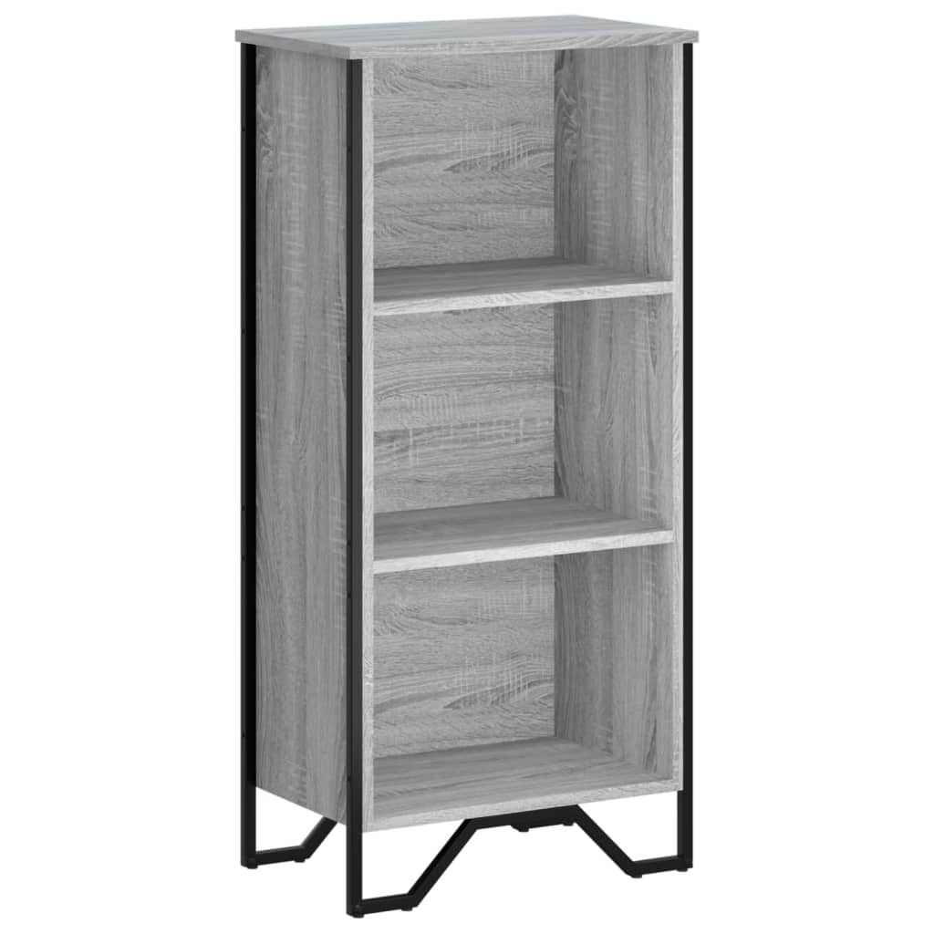 vidaXL Regał, szary dąb sonoma, 50x31x106 cm, materiał drewnopochodny