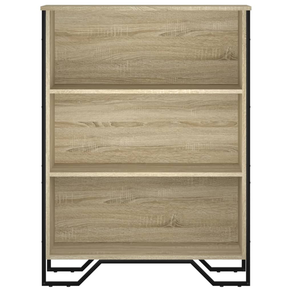 vidaXL Regał, dąb sonoma, 80x31x106 cm, materiał drewnopochodny