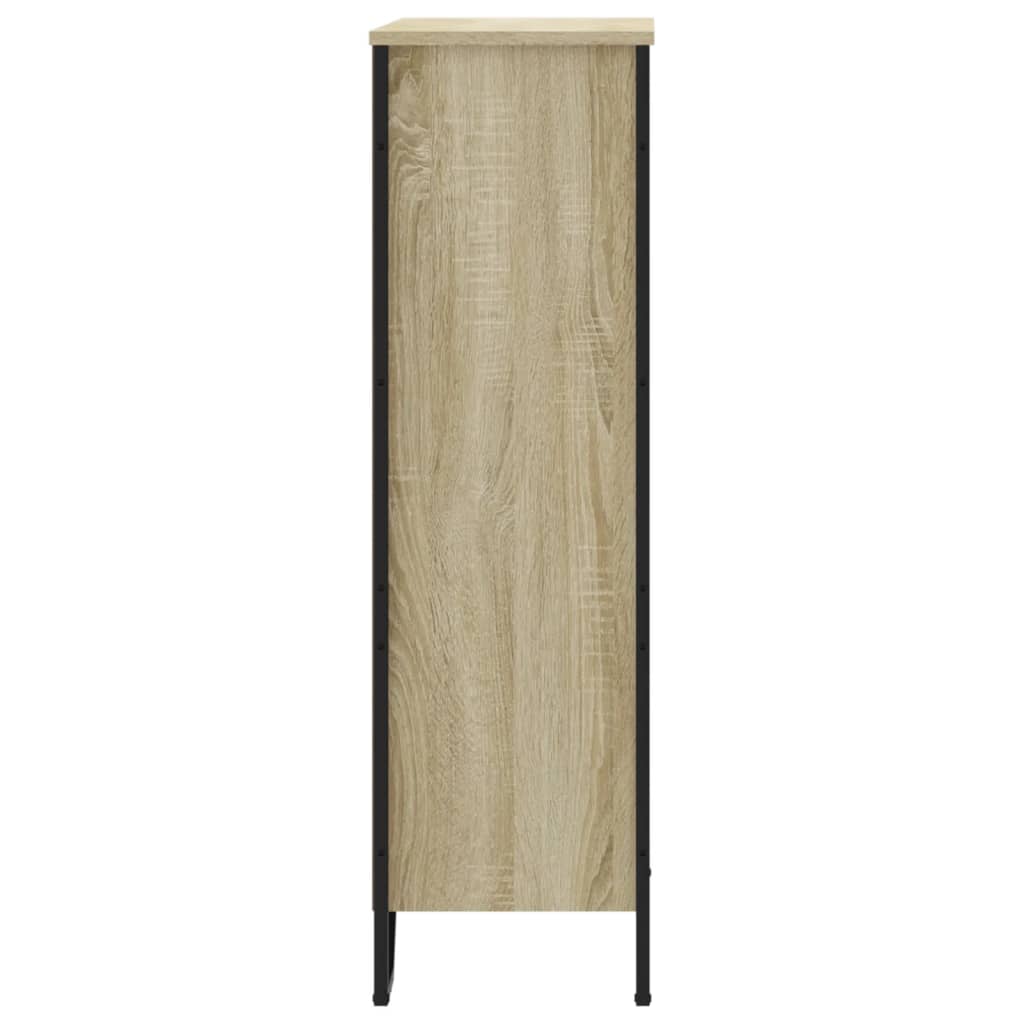 vidaXL Regał, dąb sonoma, 80x31x106 cm, materiał drewnopochodny