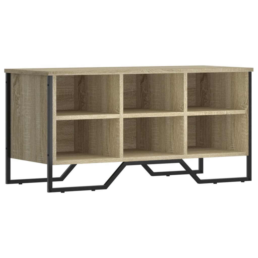 vidaXL Szafka na buty, dąb sonoma, 90x38x45,5 cm