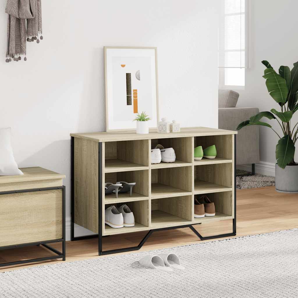 vidaXL Szafka na buty, dąb sonoma, 90x38x61,5 cm