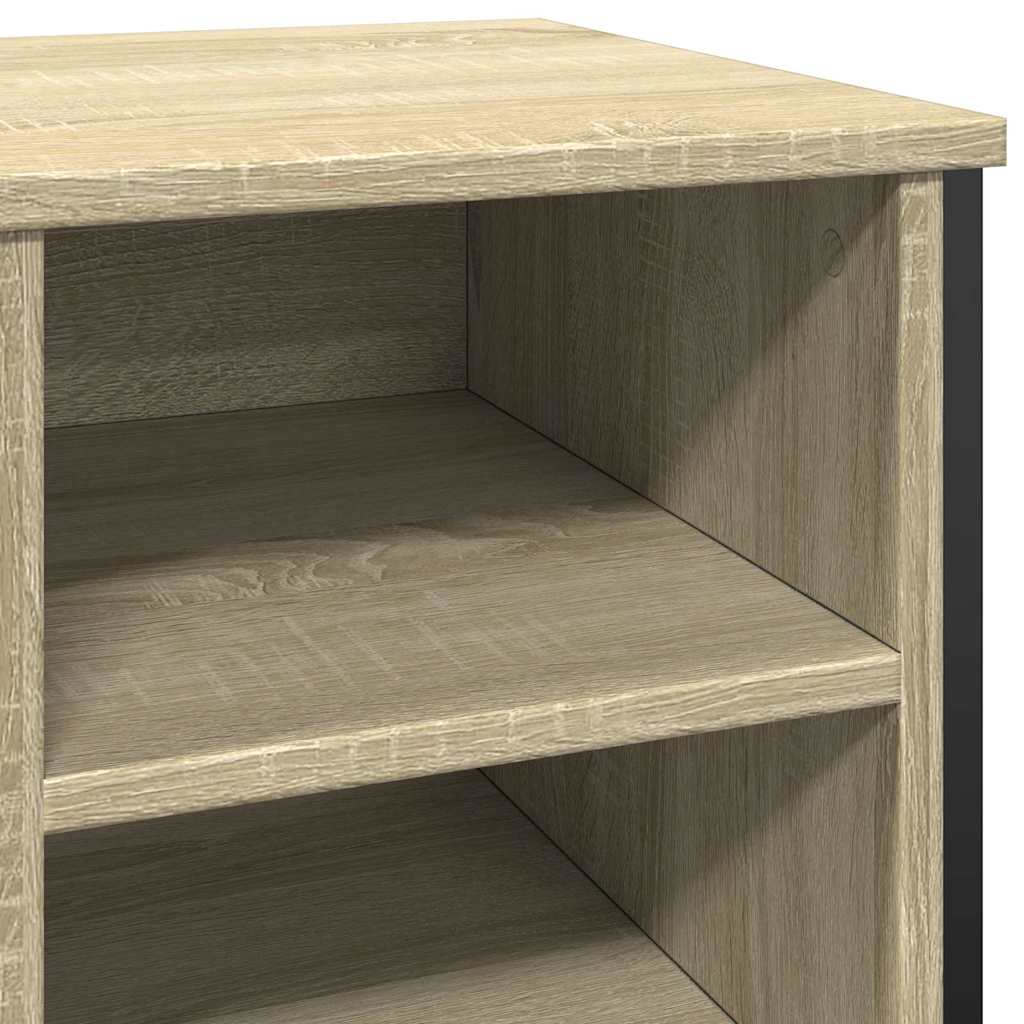vidaXL Szafka na buty, dąb sonoma, 90x38x61,5 cm