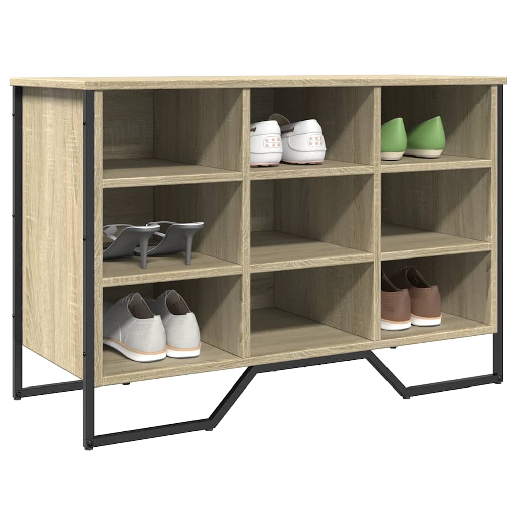 vidaXL Szafka na buty, dąb sonoma, 90x38x61,5 cm