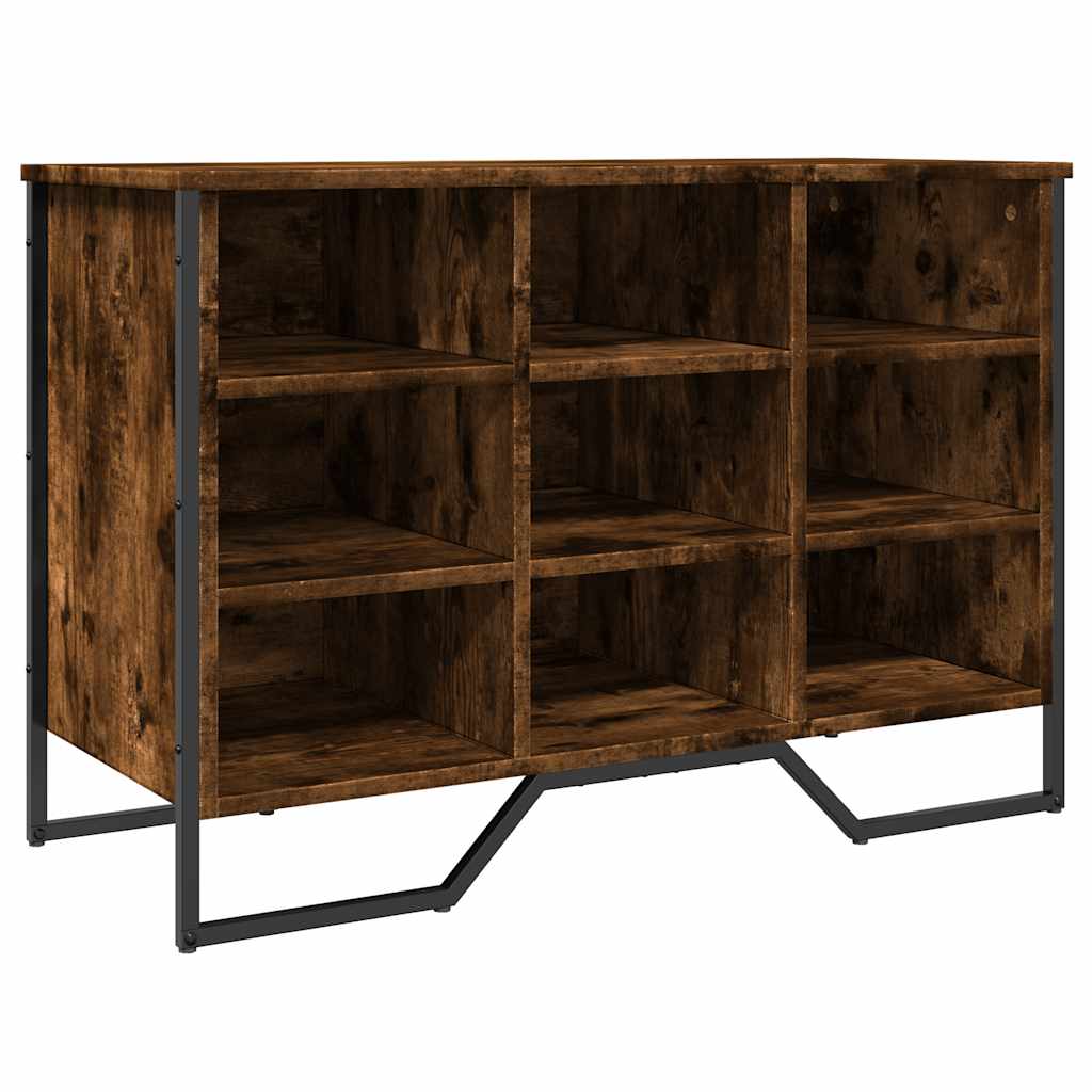 vidaXL Szafka na buty, przydymiony dąb, 90x38x61,5 cm