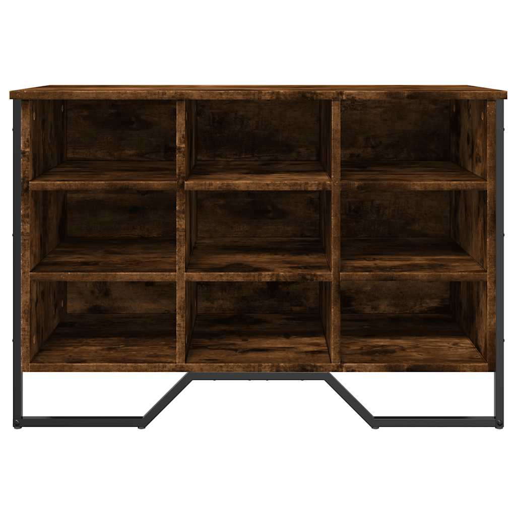 vidaXL Szafka na buty, przydymiony dąb, 90x38x61,5 cm