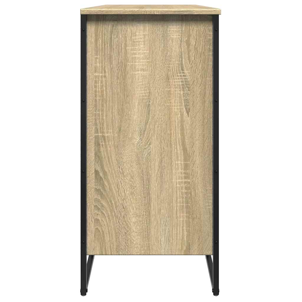 vidaXL Szafka na buty, dąb sonoma, 80x38x78cm, materiał drewnopochodny