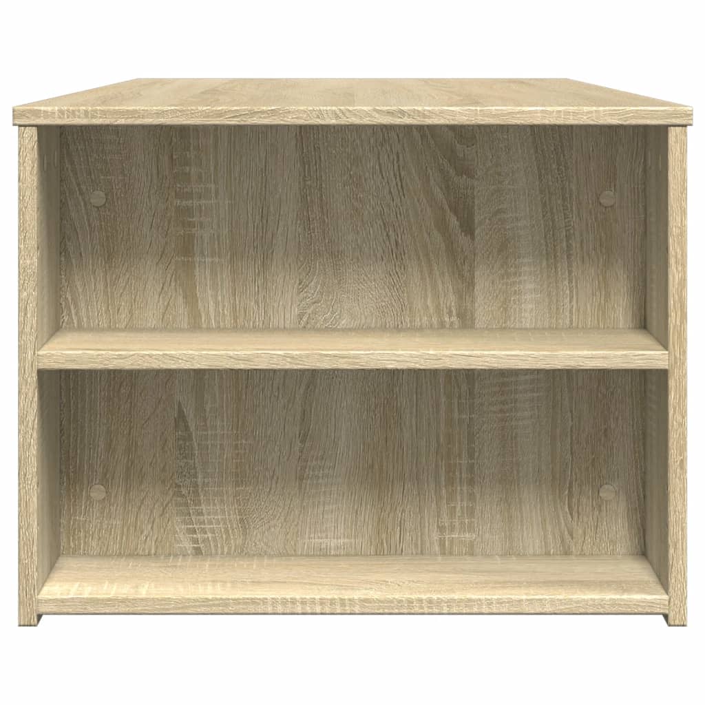 vidaXL Stolik kawowy, dąb sonoma, 102x55x42, materiał drewnopochodny