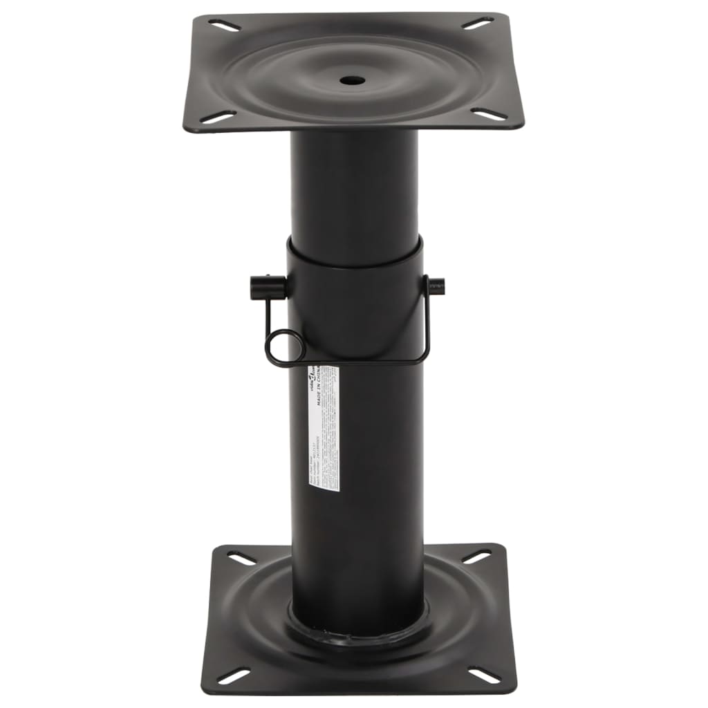 vidaXL Podstawa fotela do łodzi, regulowana, 28-45,5 cm, stalowa