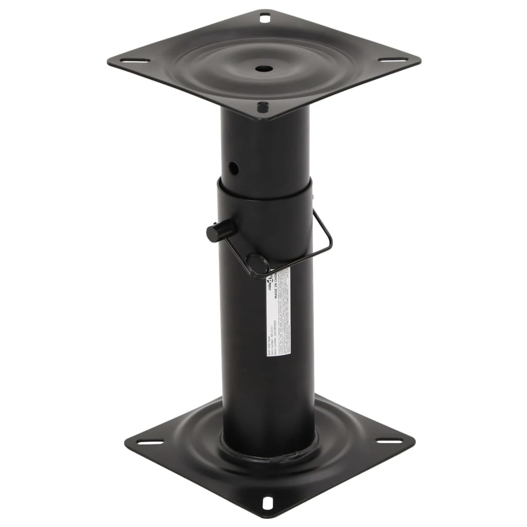 vidaXL Podstawa fotela do łodzi, regulowana, 28-45,5 cm, stalowa