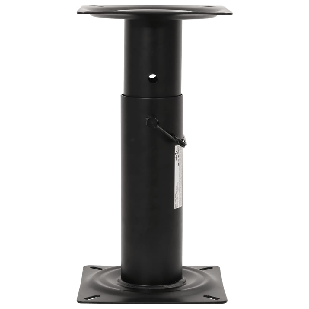 vidaXL Podstawa fotela do łodzi, regulowana, 28-45,5 cm, stalowa