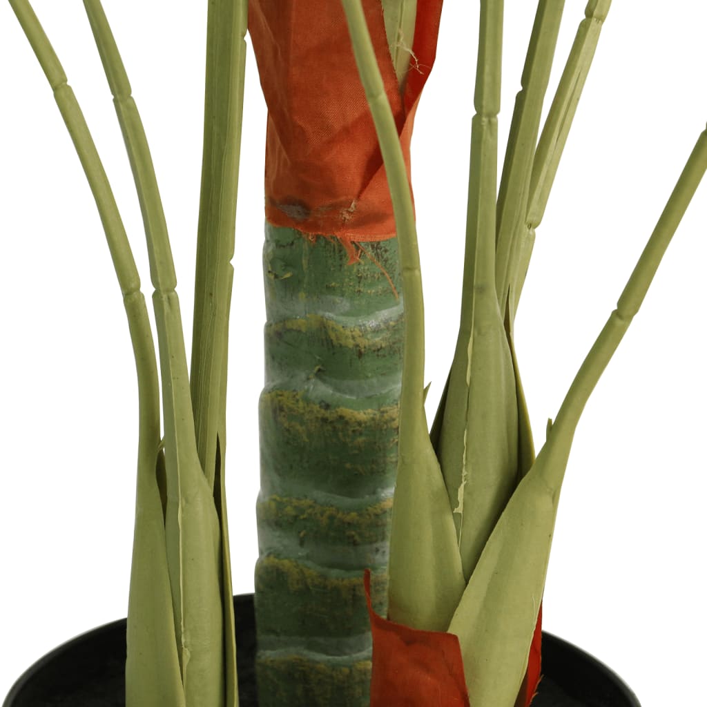 vidaXL Sztuczna palma na 3 pniach, zielona, 85 cm, PP