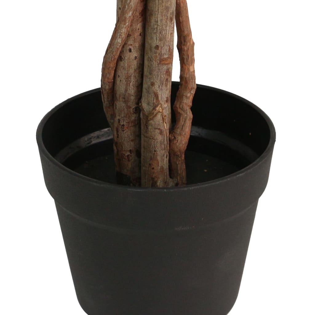 vidaXL Sztuczne drzewko cytrynowe na 3 pniach, zielona, 120 cm, PP