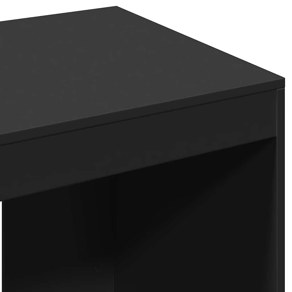 vidaXL Biurko, czarne, 103,5x56,5x94 cm, materiał drewnopochodny
