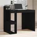 vidaXL Biurko, czarne, 103,5x56,5x94 cm, materiał drewnopochodny