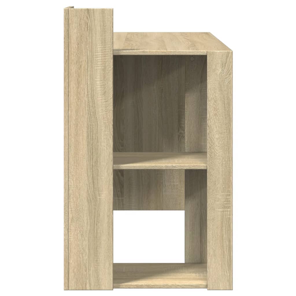 vidaXL Biurko, dąb sonoma, 103,5x56,5x94 cm, materiał drewnopochodny