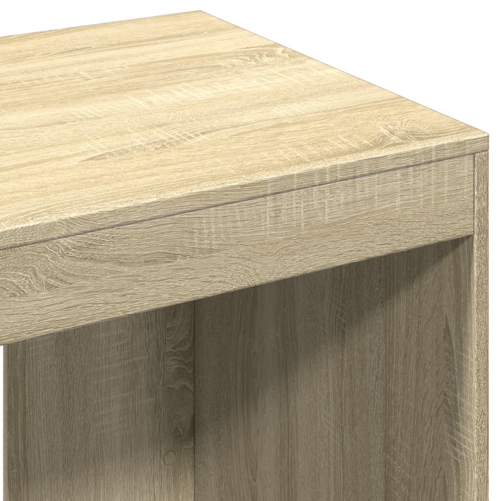 vidaXL Biurko, dąb sonoma, 103,5x56,5x94 cm, materiał drewnopochodny