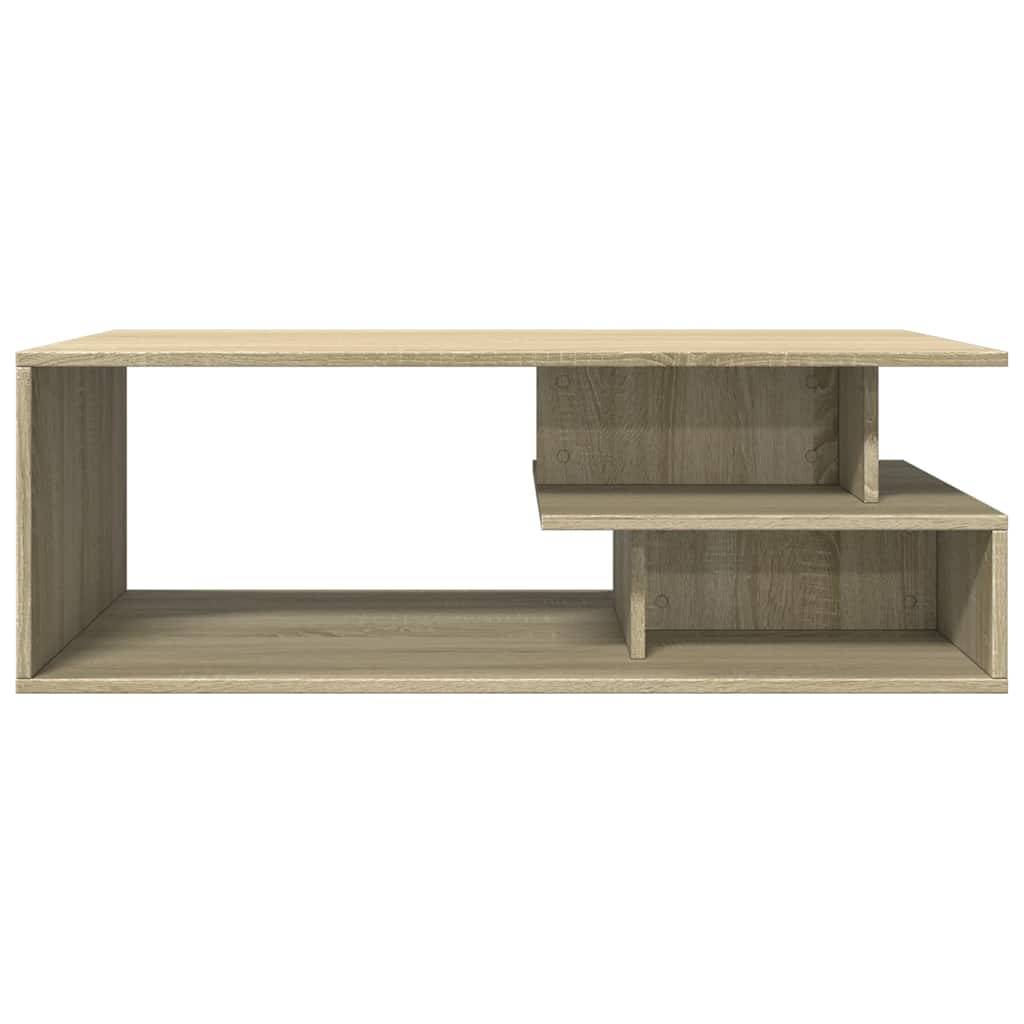 vidaXL Stolik kawowy, dąb sonoma 102x55x35 cm materiał drewnopochodny