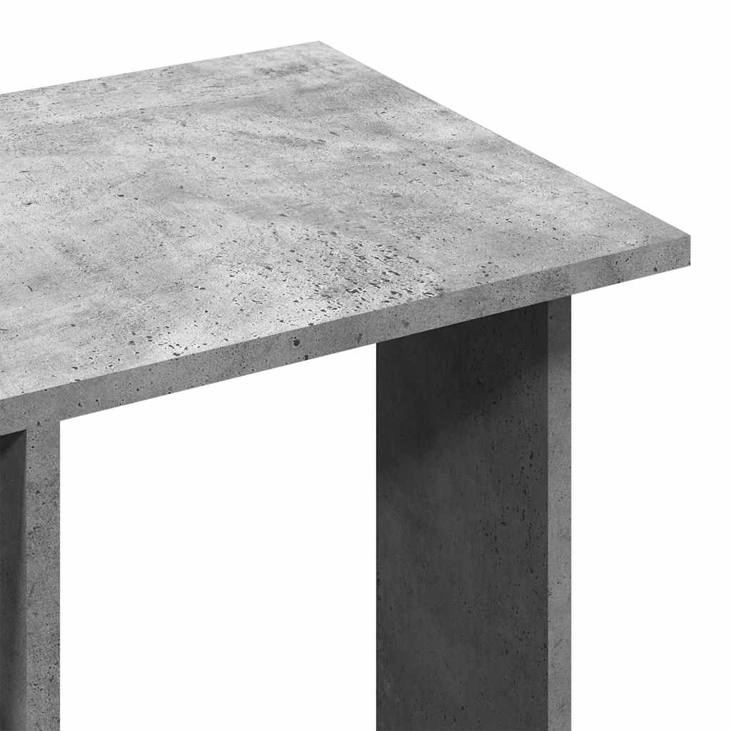 vidaXL Szafa na kółkach, szarość betonu, 102x38x110 cm