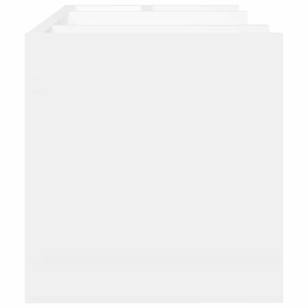 vidaXL Organizer na biurko, biały, 44,5x24x25 cm