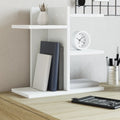 vidaXL Organizer na biurko, biały, 42x21,5x42 cm