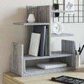 vidaXL Organizer na biurko, szary dąb sonoma, 49x20x52,5 cm
