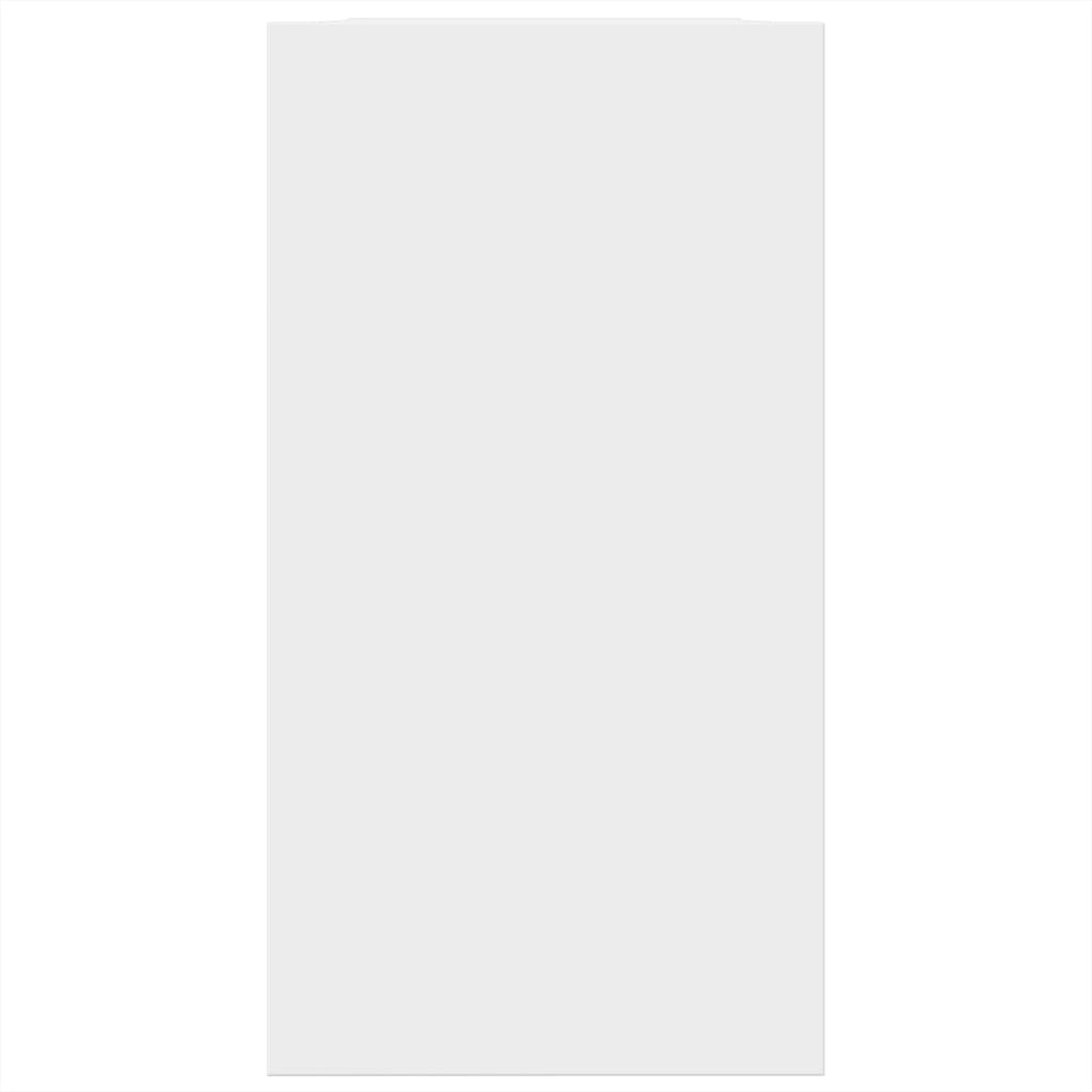 vidaXL Szafka pod umywalkę, biała 63x29x55 cm, materiał drewnopochodny