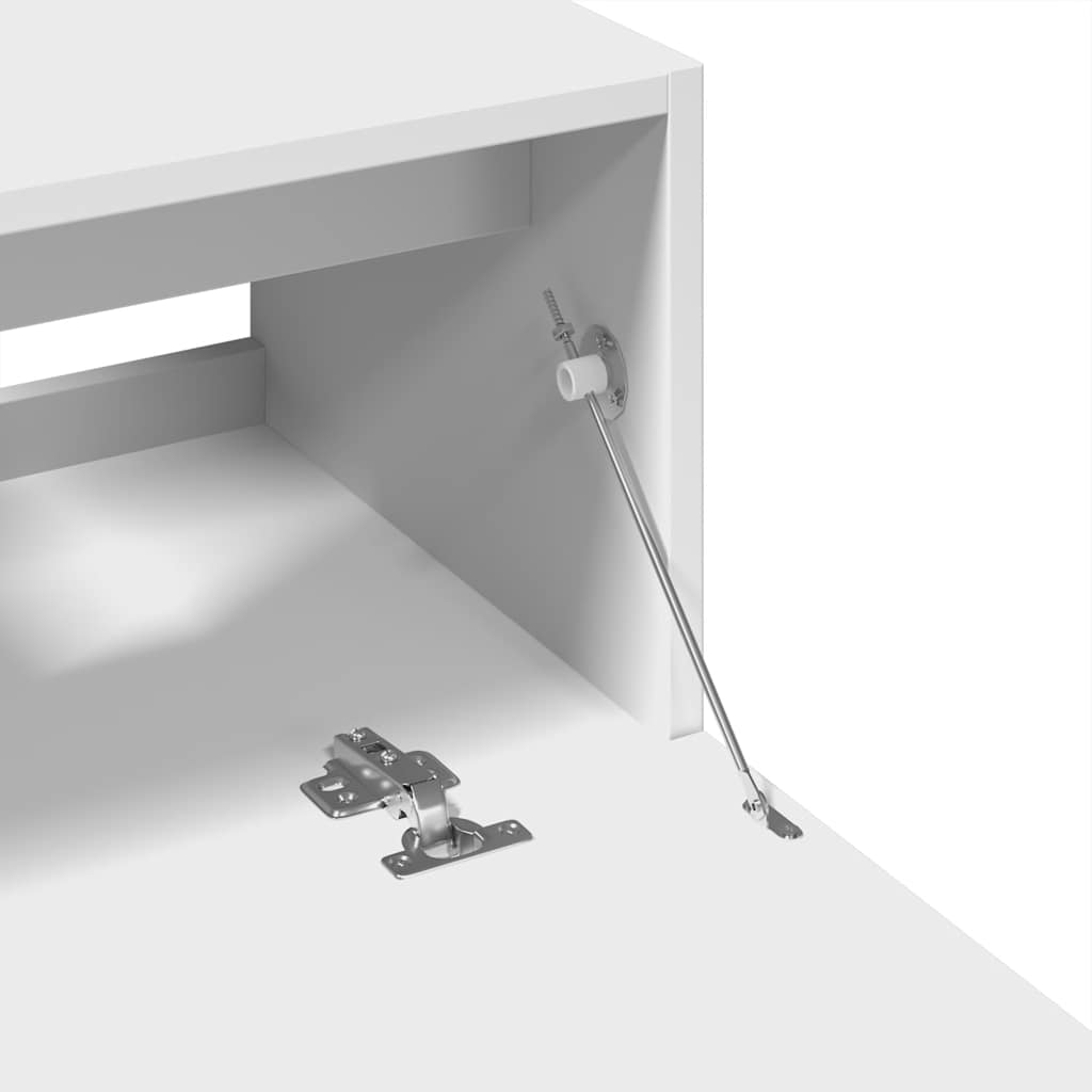 vidaXL Szafka pod umywalkę, biała 59x37x59 cm, materiał drewnopochodny