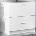 vidaXL Szafka pod umywalkę, biała 59x37x59 cm, materiał drewnopochodny